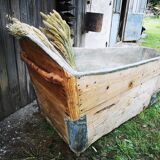 Baignoire bois et zinc