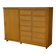 Oak wardrobe by Guillerme and Chambron 1950s