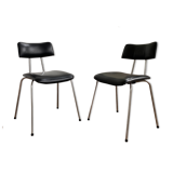 Set of black chairs
