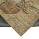 Tapis oriental contemporain fait à la main 201 cm x 301 cm marron patchwork tapis