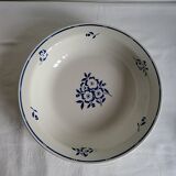 Large round hollow dish in earthenware Moulin des Loups & Hamage