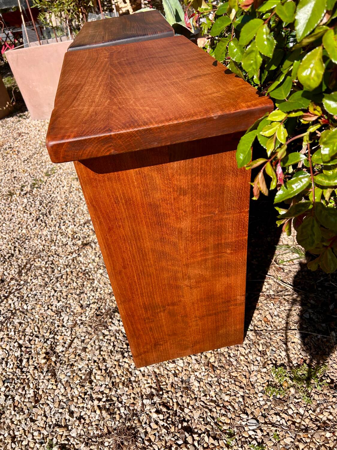 Brutalist bedside tables