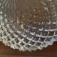 Vintage glass sea urchin ceiling lamp 25 cm
