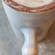 Ceramic cream jug signed by Marie-Christine Treinen