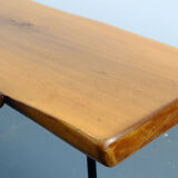 50s coffee table in solid cherry wood