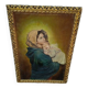 Oil painting on canvas Virgin and Child portrait 1940 - 102/72cm