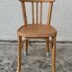 Vintage desk compass feet 1950 and its Baumann chair