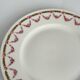 Set of 6 dessert plates | Bernardaud | Garland of roses
