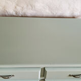 Green art-deco buffet