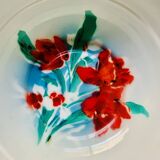 Old Bumper Harvest enameled sheet metal basin - Made in China