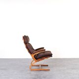 Mid-Century Lounge Chair by Elsa & Nordahl Solheim for Rybo Rykken, 1960s