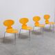 set of 4 'Ant' chairs by Arne Jacobsen for Fritz Hansen, 1974