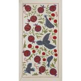 Vintage Turkish rug hand-knotted 50x91cm