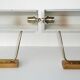Pair of wall lamps for picture lighting