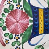 Rooster plates & baskets, earthenware in the spirit of a French bistro.