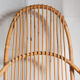 Rocking-chair en rotin
