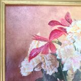 Still life with a bouquet of flowers.