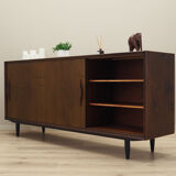 Walnut sideboard, danish design, 1960s, production : denmark