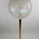 Italian floor lamp glass and brass