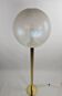 Italian floor lamp glass and brass