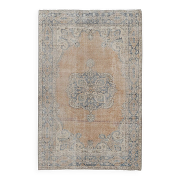 Vintage handmade Turkish rug 160x246 cm