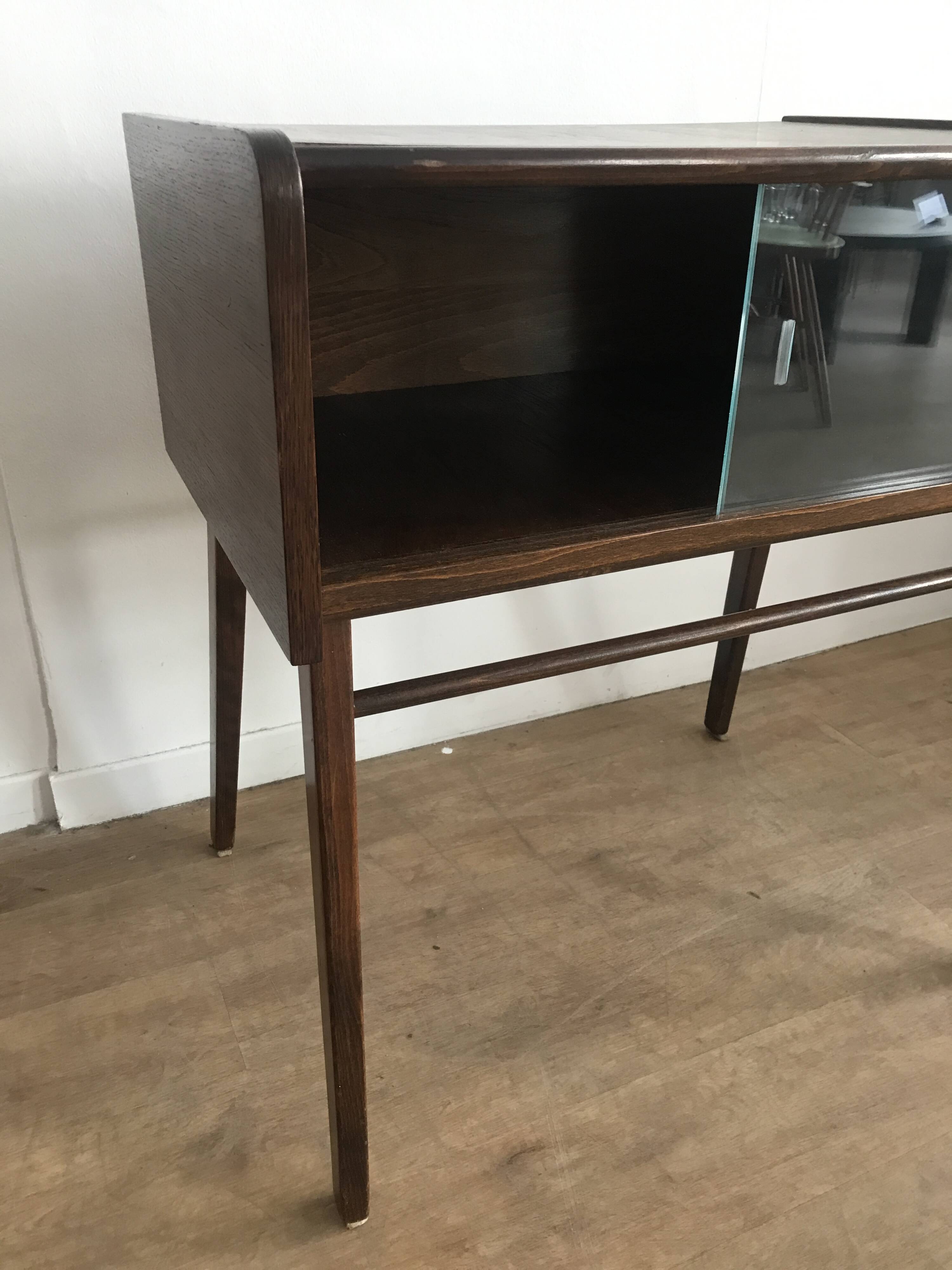 Glazed accent furniture