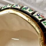Vintage Hubert Bequet porcelain candy box - Louis XV series - 1950s