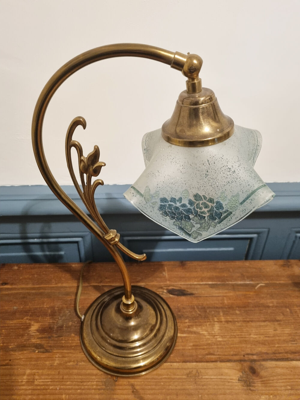 Pair of arched table lamps, creation JP Ryckaert, 60s