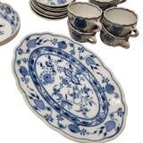 Various Porcelain Carl Teichert Meissen Tableware, from around 1900