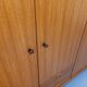 Vintage Scandinavian teak wardrobe from the 1960s.