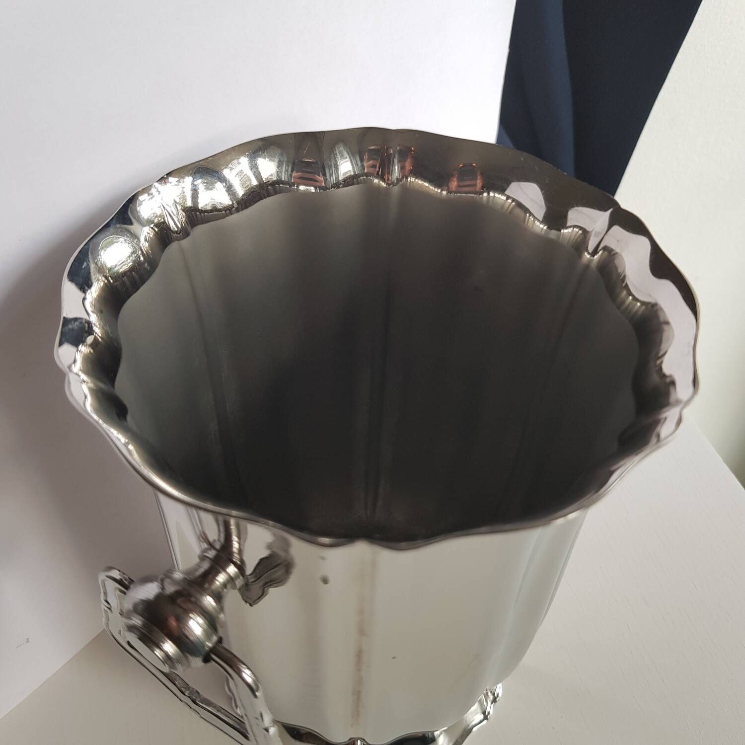 Seau à glace Jean Couzon en inox 18/10 fabriqué en France