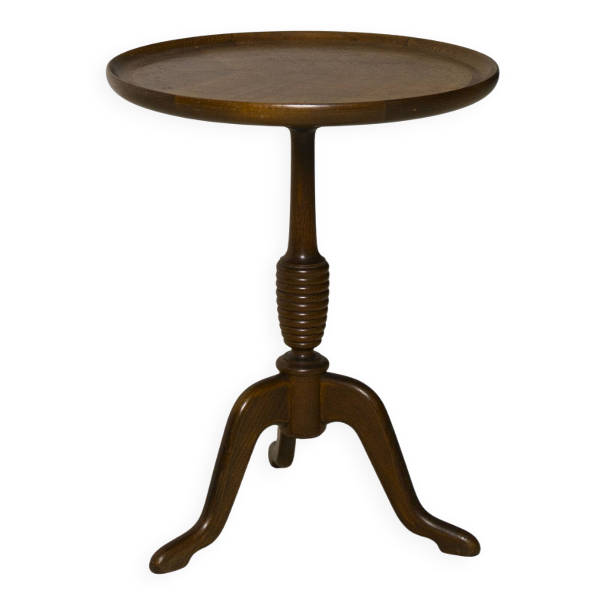 Mahogany side table by Anton Kildeberg, Denmark 1960's