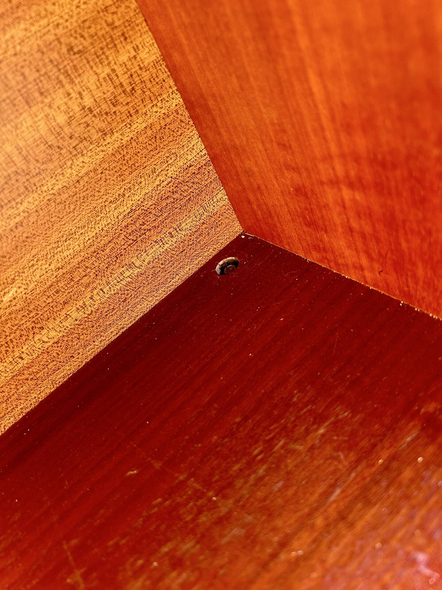 Melamine bedside table