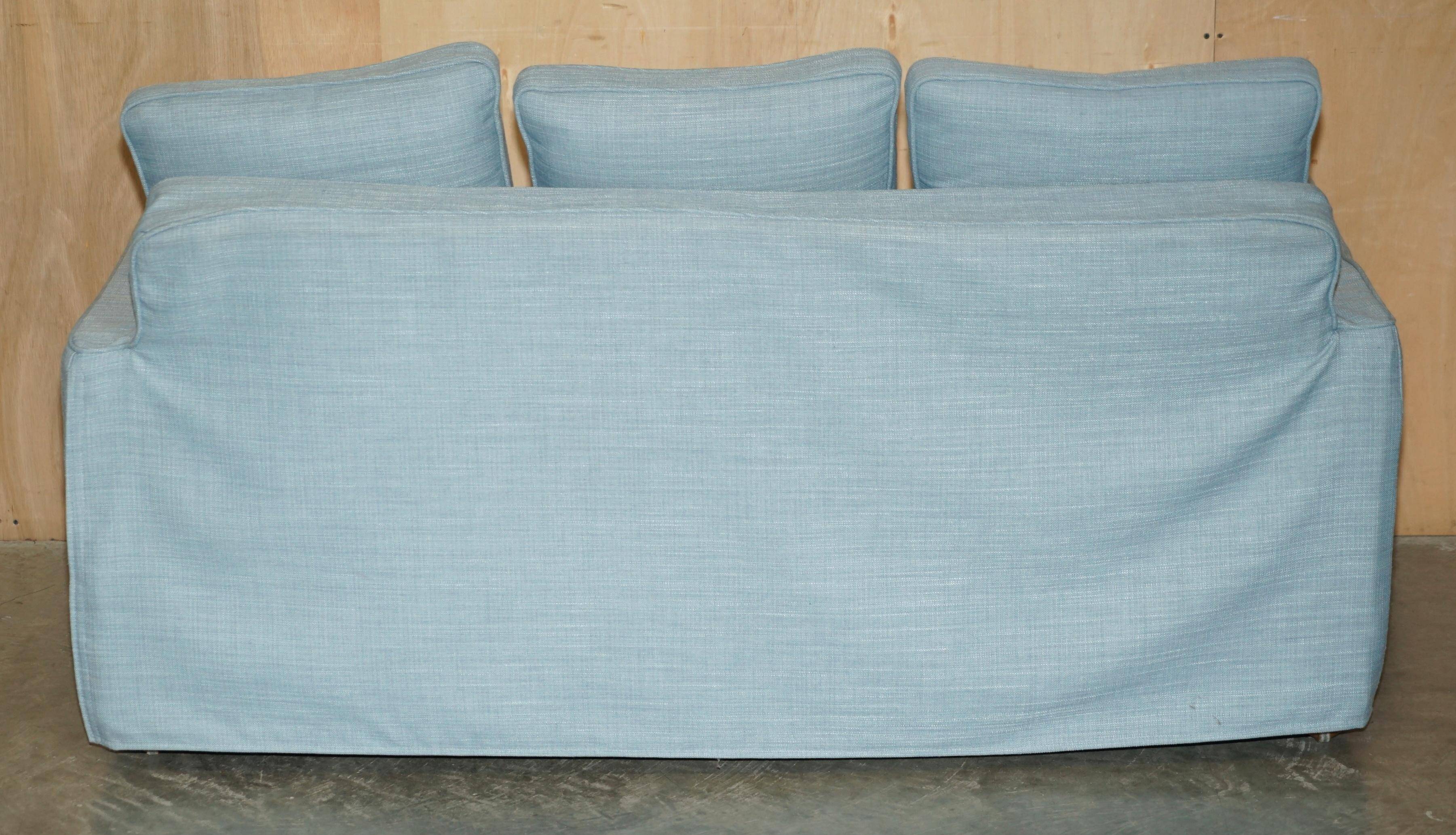 Three-piece Minty Oxford canapé 1933