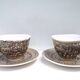Vintage cups Écume Niederviller