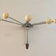 Vintage Serjac folding coat rack.