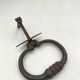Old wrought iron door knocker