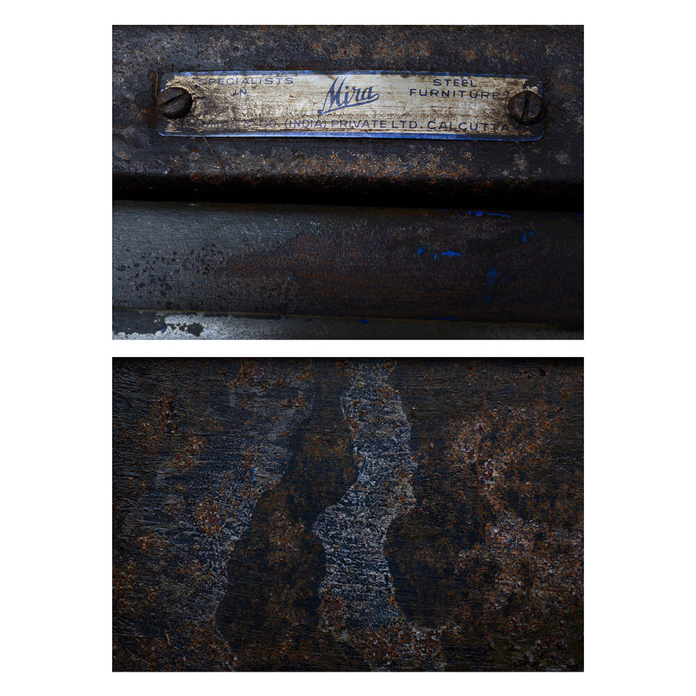 Metal workshop furniture with 72 drawers