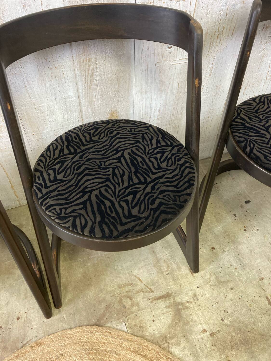 Set of 4 Halfa Baumann chairs