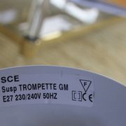 Suspension trumpet SCE large model