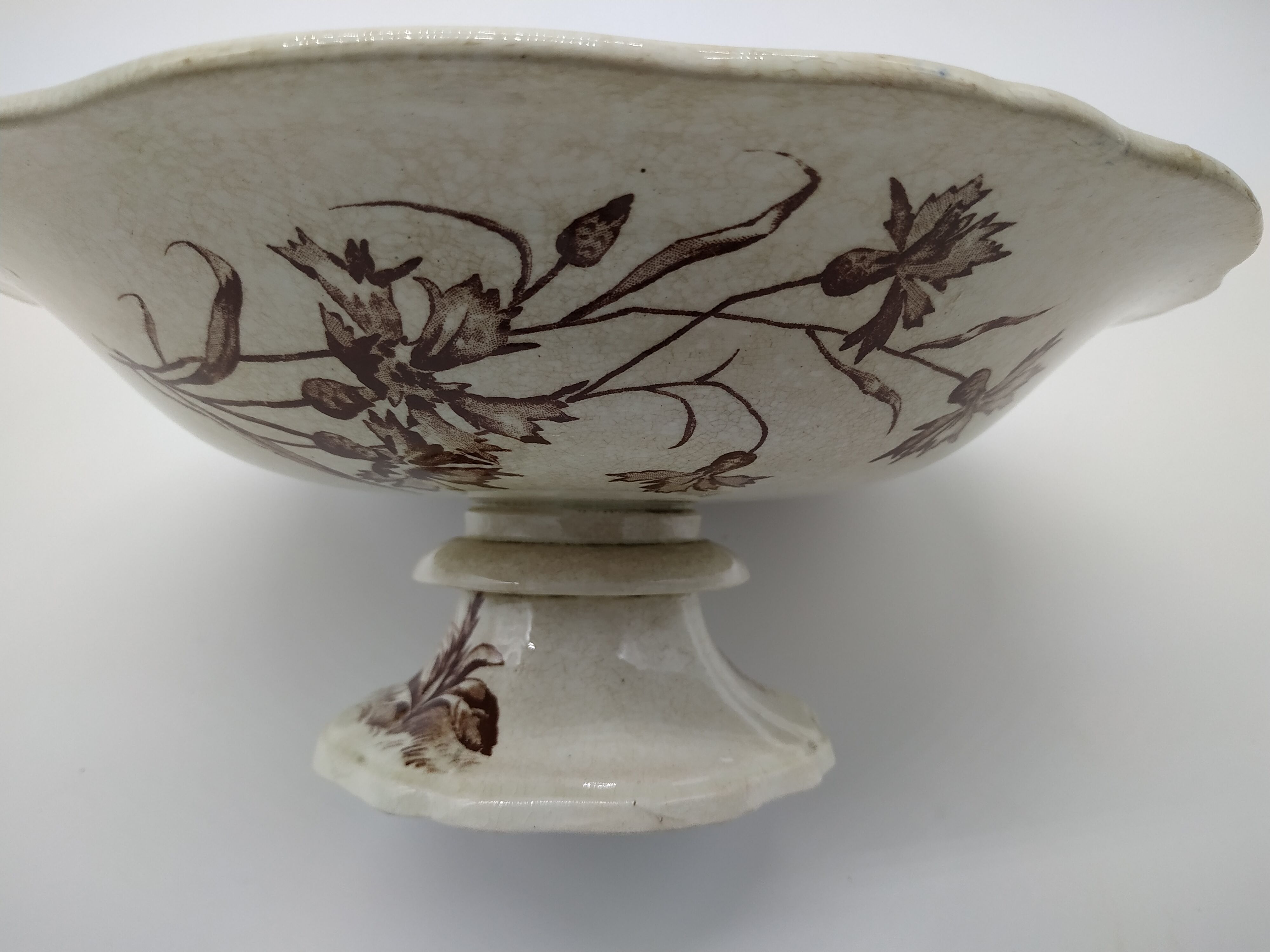 Compotier of the flora department of the house Jules vieillard de bordeaux