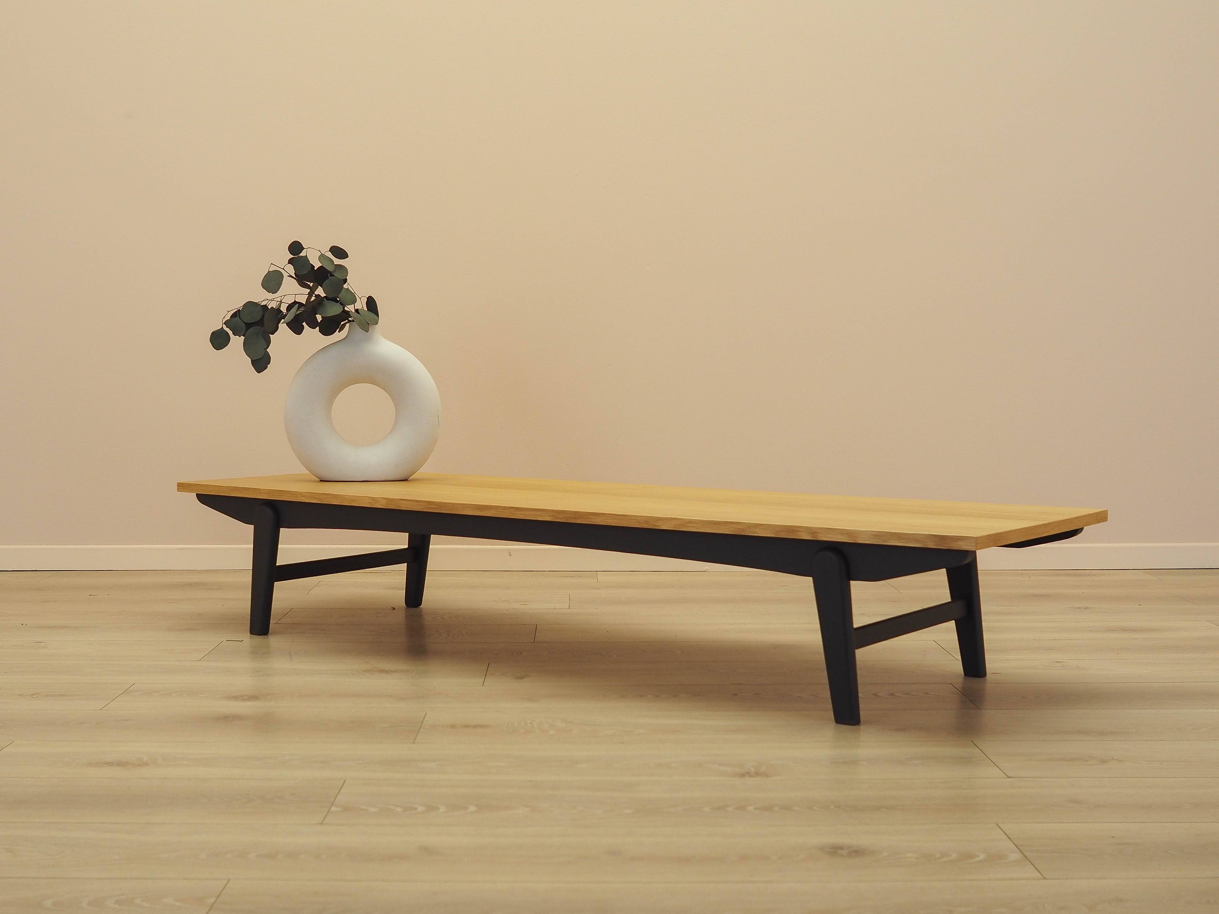 Oak lowboard, Danish design, 1970s, made in Denmark
