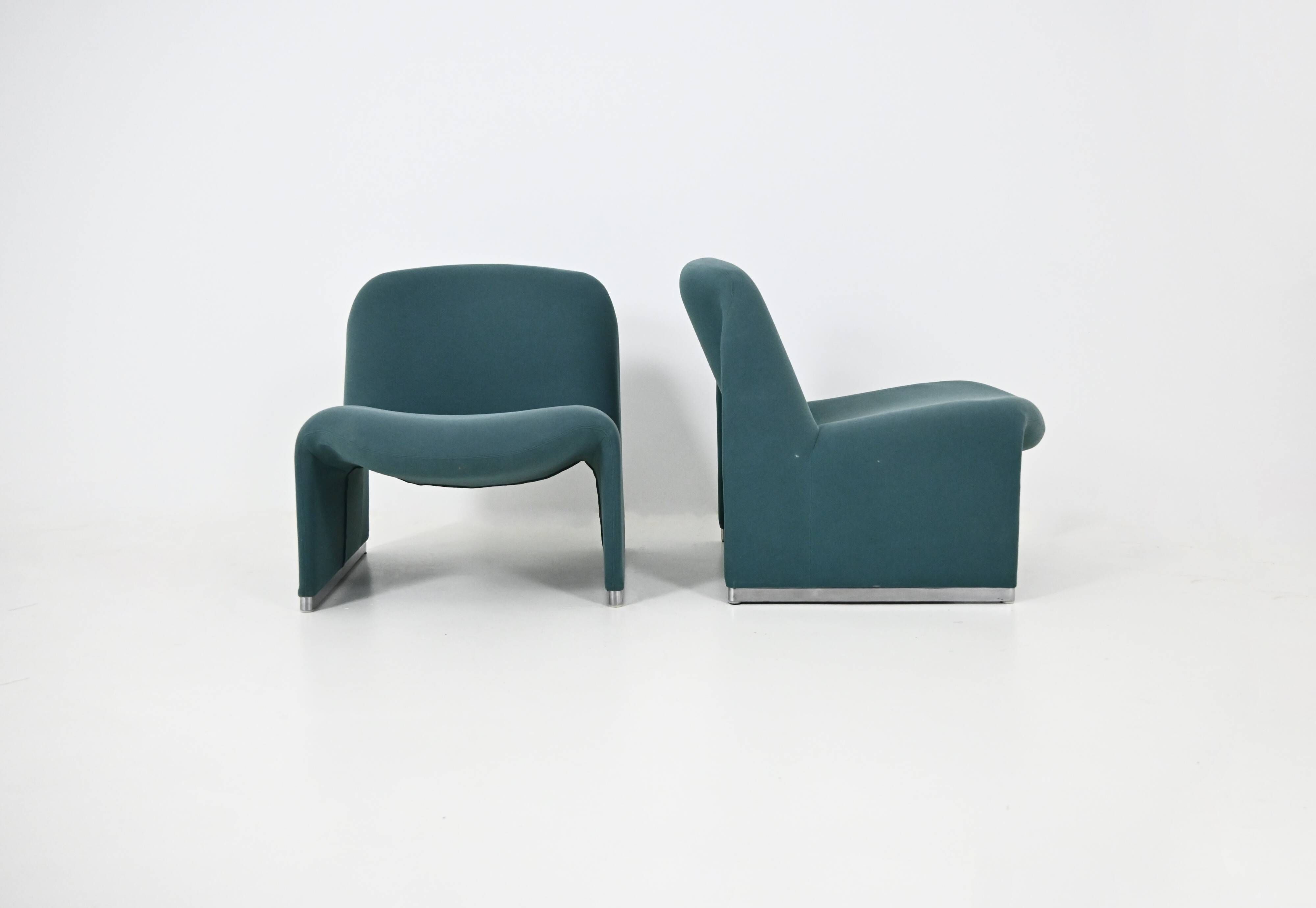 Paire de fauteuils « Alky » de Giancarlo Piretti pour Anonima Castelli, ann