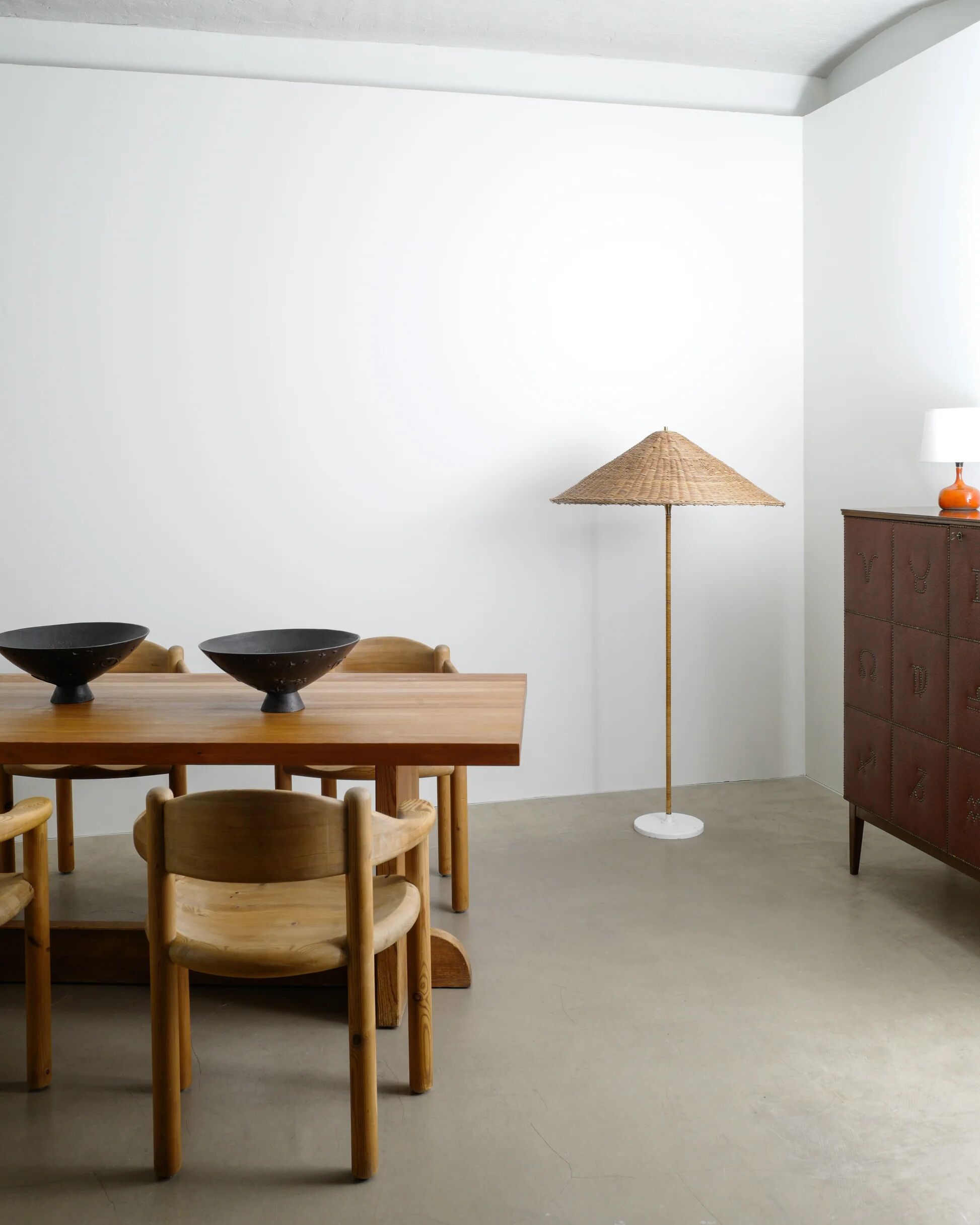 Finnish Mid Century Floor Lamp by Itsu, 1940s