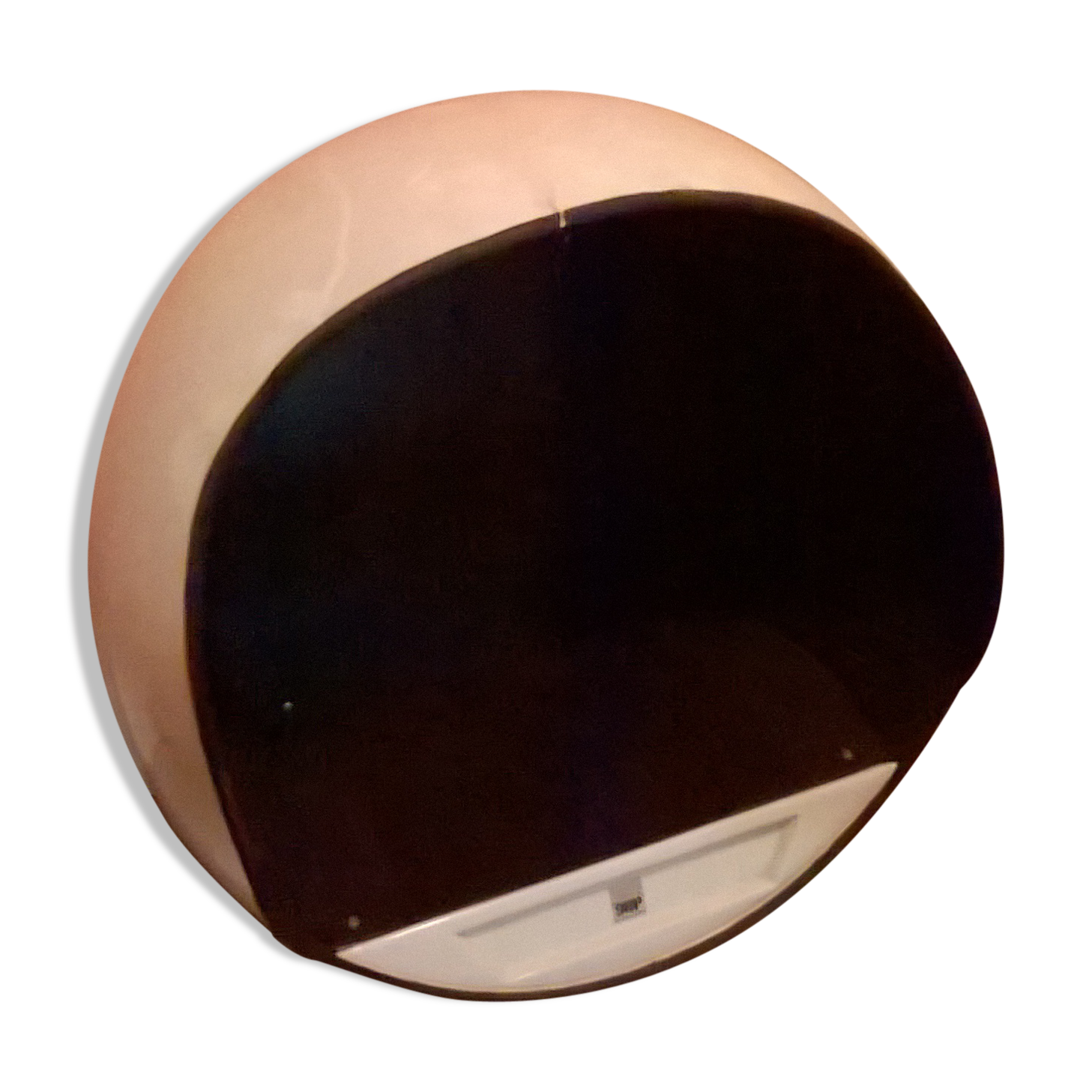 White phone booth space age 70s