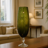 Blown glass vase, Italy, 70s/80s