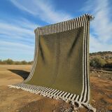 Authentic traditional natural wool beni ourain rug 3/4 m