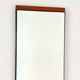 Scandinavian teak mirror 1960s