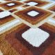 Vintage modernist rug, made in Belgium, 1970s