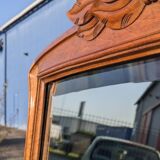 Large 187cm Art Nouveau Mirror, Nancy School, in the Majorelle style